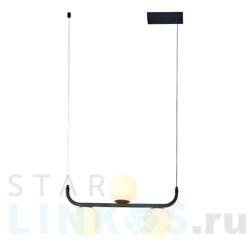 Купить Подвесная светодиодная люстра Gerhort G61319/3BK за 14 240 руб. в Туле Купить с доставкой Подвесная светодиодная люстра Gerhort G61319/3BK в Туле