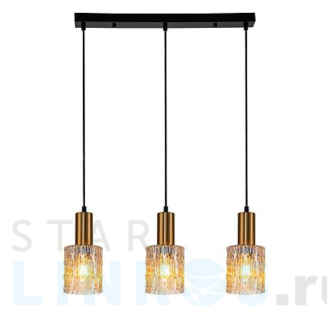 Купить Подвесной светильник Escada Rain 10189/3S Brass за 10 690 руб. в Туле фото 2 Купить с доставкой Подвесной светильник Escada Rain 10189/3S Brass в Туле фото 2