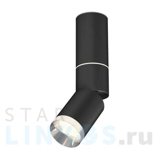 Купить с доставкой Комплект накладного светильника Ambrella light Techno Spot XM6313100 SBK/PSL черный песок/серебро полированное (C6323,A2060,A2221,C6313,N6132) в Туле