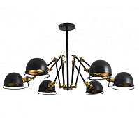 Купить Подвесная люстра Lumina Deco Valmonti LDP D015-6 BK в Туле