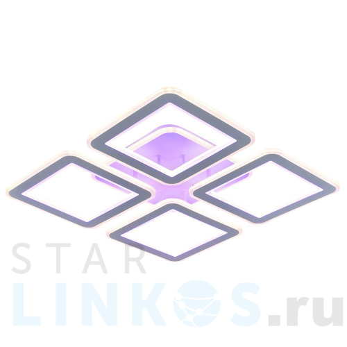 Купить Потолочная светодиодная люстра Profit Light 8009/4 WHT за 7 480 руб. в Туле Купить с доставкой Потолочная светодиодная люстра Profit Light 8009/4 WHT в Туле