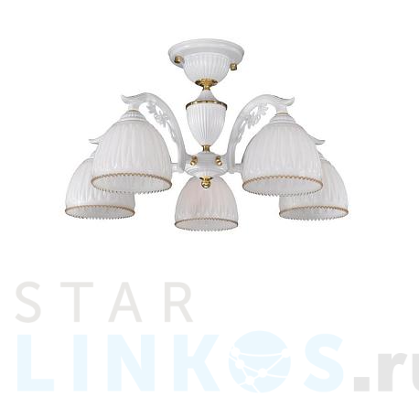 Купить Потолочная люстра Reccagni Angelo PL.9601/5 за 62 555 руб. в Туле фото 2 Купить с доставкой Потолочная люстра Reccagni Angelo PL.9601/5 в Туле фото 2