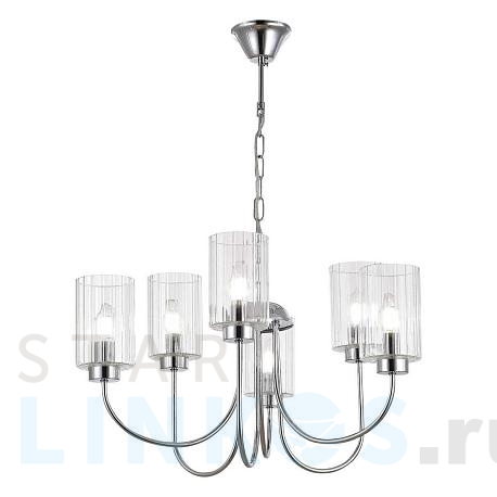 Купить Подвесная люстра Evoluce Tilda SLE1127-103-06 за 11 260 руб. в Туле фото 2 Купить с доставкой Подвесная люстра Evoluce Tilda SLE1127-103-06 в Туле фото 2