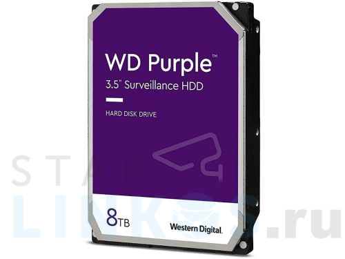 Купить 3.5" HDD 8 Тбайт Western Digital WD84PURZ за 29 282.40 руб. в Туле Купить с доставкой 3.5" HDD 8 Тбайт Western Digital WD84PURZ в Туле