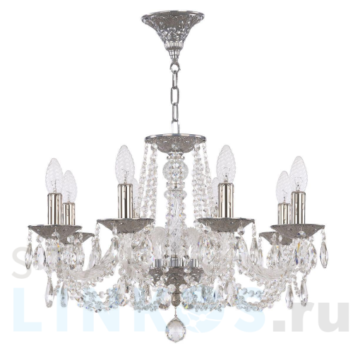 Купить Подвесная люстра Bohemia Ivele AL16302/8/195 CG за 39 346 руб. в Туле Купить с доставкой Подвесная люстра Bohemia Ivele AL16302/8/195 CG в Туле