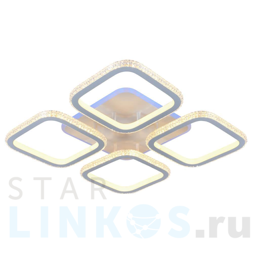 Купить с доставкой Потолочная светодиодная люстра Profit Light 8023/4 WHT в Туле