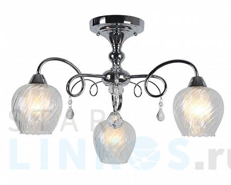 Купить Потолочная люстра Omnilux Telti OML-53607-03 за 7 460 руб. в Туле фото 2 Купить с доставкой Потолочная люстра Omnilux Telti OML-53607-03 в Туле фото 2