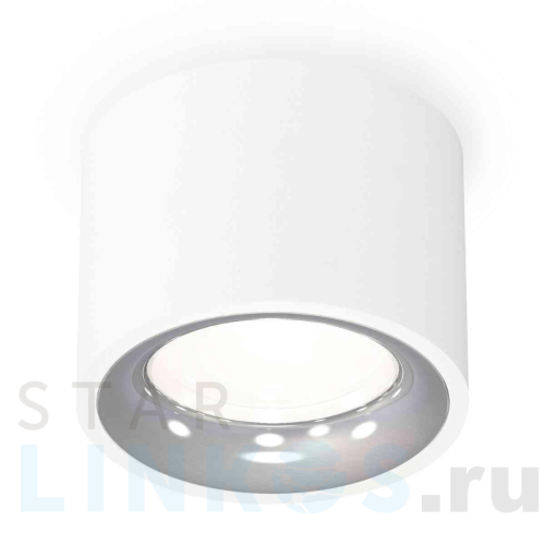 Купить с доставкой Комплект накладного светильника Ambrella light Techno Spot XS7510022 SWH/PSL белый песок/серебро полированное (C7510, N7012) в Туле