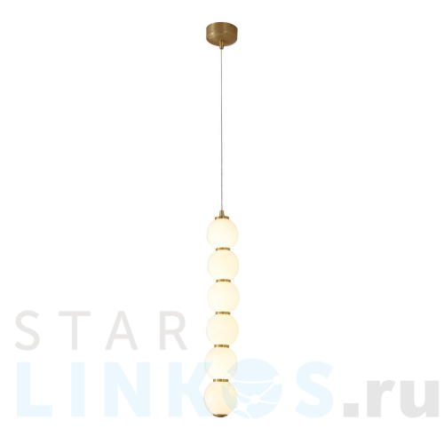 Купить Подвесной светодиодный светильник Gerhort G51204/6AB WT за 12 700 руб. в Туле Купить с доставкой Подвесной светодиодный светильник Gerhort G51204/6AB WT в Туле