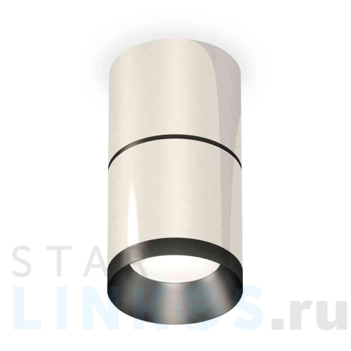 Купить с доставкой Комплект накладного светильника Ambrella light Techno Spot XS7405041 PSL/PBK серебро полированное/черный полированный (C7405, A2071, C7405, N7031) в Туле