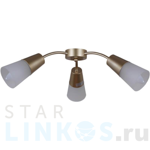 Купить Потолочная люстра Reluce 01266-0.3-03B GOLD за 1 920 руб. в Туле Купить с доставкой Потолочная люстра Reluce 01266-0.3-03B GOLD в Туле