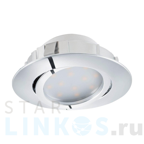 Купить Встраиваемый светодиодный светильник Eglo Pineda 95855 за 2 490 руб. в Туле Купить с доставкой Встраиваемый светодиодный светильник Eglo Pineda 95855 в Туле