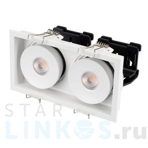 Купить с доставкой Встраиваемый светодиодный светильник Arlight CL-Simple-S148x80-2x9W Day4000 028150 в Туле