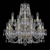 Купить Подвесная люстра Bohemia Ivele 1406/10+5/195/2d G в Туле