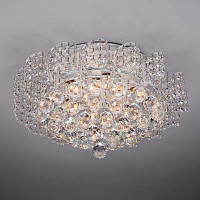 Купить Потолочная люстра Eurosvet 16017/9 белый с серебром Strotskis в Туле