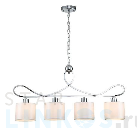 Купить Подвесная люстра Indigo Davinci 13011/4P Chrome V000265 за 11 440 руб. в Туле фото 2 Купить с доставкой Подвесная люстра Indigo Davinci 13011/4P Chrome V000265 в Туле фото 2