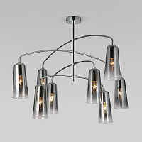 Купить Подвесная люстра Eurosvet Omber 70137/8 хром в Туле