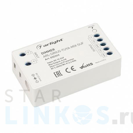 Купить Диммер Arlight ARL-Sirius-Tuya-Mix-Suf 032343 за 3 962 руб. в Туле фото 2 Купить с доставкой Диммер Arlight ARL-Sirius-Tuya-Mix-Suf 032343 в Туле фото 2