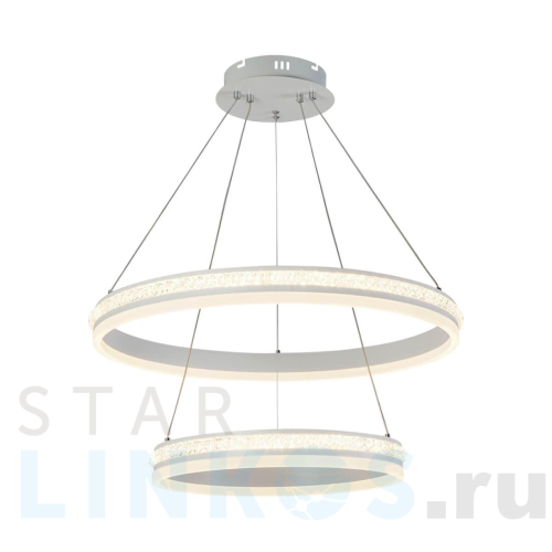 Купить Подвесная светодиодная люстра Profit Light 6040/2 WHT за 13 226 руб. в Туле Купить с доставкой Подвесная светодиодная люстра Profit Light 6040/2 WHT в Туле