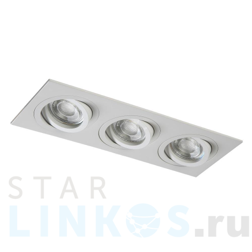 Купить Встраиваемый светильник Crystal Lux CLT 002C3 WH за 1 650 руб. в Туле Купить с доставкой Встраиваемый светильник Crystal Lux CLT 002C3 WH в Туле