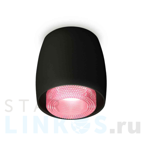 Купить с доставкой Комплект накладного светильника Ambrella light Techno Spot XS1142022 SBK/PI черный песок/розовый (C1142, N7193) в Туле