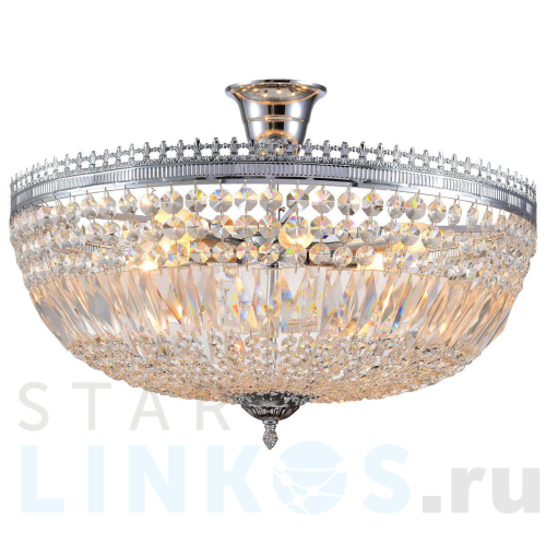 Купить Потолочный светильник Natali Kovaltseva Rococo 81406/8C Chrome за 19 371 руб. в Туле Купить с доставкой Потолочный светильник Natali Kovaltseva Rococo 81406/8C Chrome в Туле