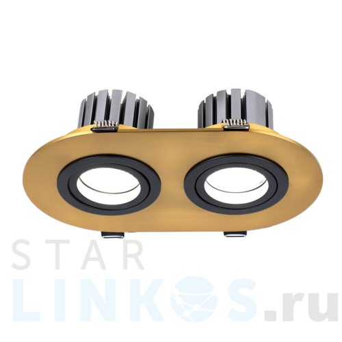 Купить Встраиваемый светодиодный светильник Favourite Retro 2789-2C за 1 800 руб. в Туле Купить с доставкой Встраиваемый светодиодный светильник Favourite Retro 2789-2C в Туле