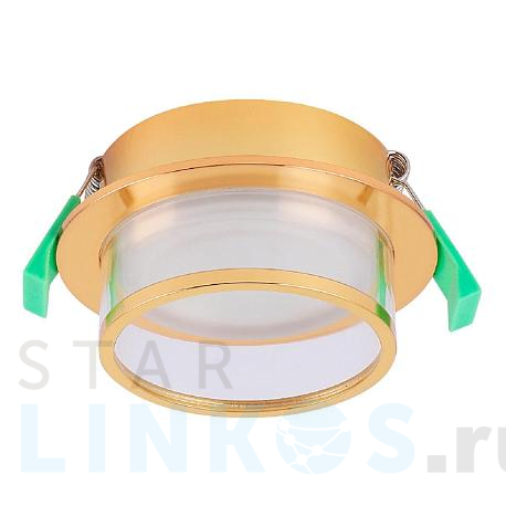 Купить Встраиваемый светильник Crystal Lux CLT 061C1 GO за 850 руб. в Туле фото 2 Купить с доставкой Встраиваемый светильник Crystal Lux CLT 061C1 GO в Туле фото 2