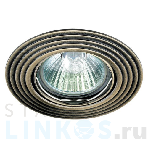 Купить Встраиваемый светильник Novotech Spot Antic 369162 за 570 руб. в Туле Купить с доставкой Встраиваемый светильник Novotech Spot Antic 369162 в Туле