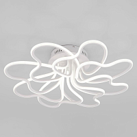 Купить Потолочный светодиодный светильник Eurosvet Smart Floret 90235/8 белый в Туле