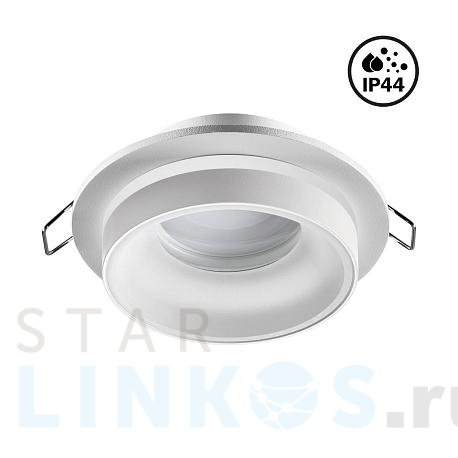 Купить Встраиваемый светильник Novotech Spot Water 370781 за 990 руб. в Туле фото 2 Купить с доставкой Встраиваемый светильник Novotech Spot Water 370781 в Туле фото 2