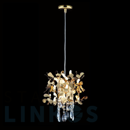 Купить Подвесная люстра Crystal Lux Romeo SP2 Gold D250 за 24 400 руб. в Туле Купить с доставкой Подвесная люстра Crystal Lux Romeo SP2 Gold D250 в Туле
