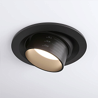 Купить Встраиваемый светодиодный светильник Elektrostandard 9920 LED 15W 4200K черный a052478 в Туле