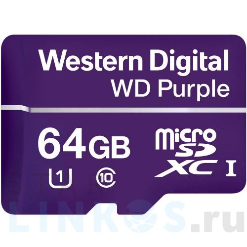 Купить Карта памяти Western Digital WDD064G1P0A емкостью 64 Гбайт за 1 508.40 руб. в Туле Купить с доставкой Карта памяти Western Digital WDD064G1P0A емкостью 64 Гбайт в Туле