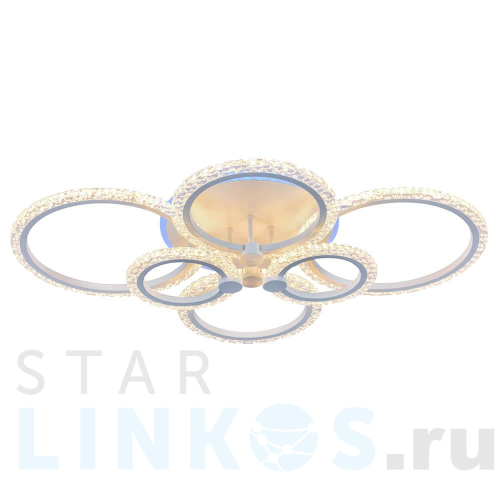 Купить Потолочная светодиодная люстра Profit Light 8027/6 WHT за 8 891 руб. в Туле Купить с доставкой Потолочная светодиодная люстра Profit Light 8027/6 WHT в Туле