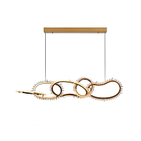 Купить Подвесная светодиодная люстра Kink Light Сена Кристалл 07607-5AL,36 в Туле