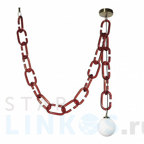 Купить Подвесной светильник Loft IT Chain 10128C Red за 17 140 руб. в Туле фото 2 Купить с доставкой Подвесной светильник Loft IT Chain 10128C Red в Туле фото 2
