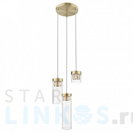 Купить Подвесной светильник Zumaline Gem P0389-03D-0FD2 за 44 380 руб. в Туле фото 2 Купить с доставкой Подвесной светильник Zumaline Gem P0389-03D-0FD2 в Туле фото 2