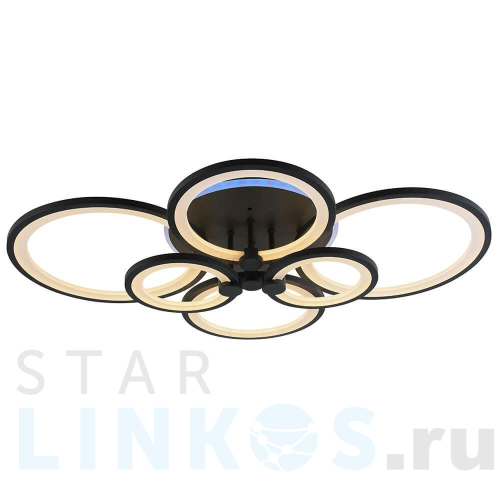 Купить с доставкой Потолочная светодиодная люстра Profit Light 8077/6 GRP в Туле