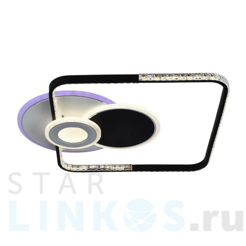 Купить Потолочная светодиодная люстра Profit Light 8292 WHT+BLK за 6 766 руб. в Туле Купить с доставкой Потолочная светодиодная люстра Profit Light 8292 WHT+BLK в Туле