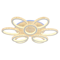 Купить Потолочная светодиодная люстра Profit Light 8033/6+3 WHT в Туле