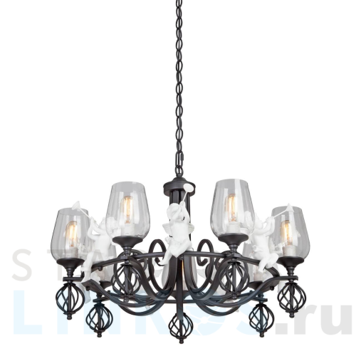 Купить Подвесная люстра Vitaluce V3755-1/7 за 75 300 руб. в Туле Купить с доставкой Подвесная люстра Vitaluce V3755-1/7 в Туле