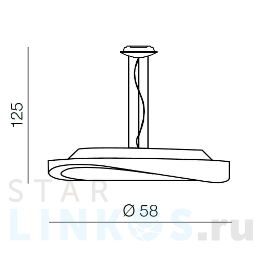 Купить Подвесной светильник Azzardo Circulo 58 AZ0989 за 71 820 руб. в Туле фото 2 Купить с доставкой Подвесной светильник Azzardo Circulo 58 AZ0989 в Туле фото 2