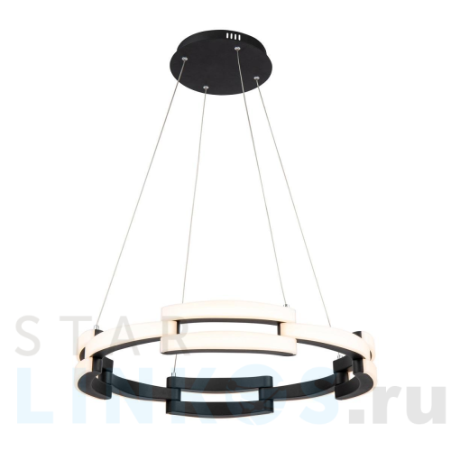 Купить Подвесная светодиодная люстра Gerhort G61297/12BK за 30 640 руб. в Туле Купить с доставкой Подвесная светодиодная люстра Gerhort G61297/12BK в Туле