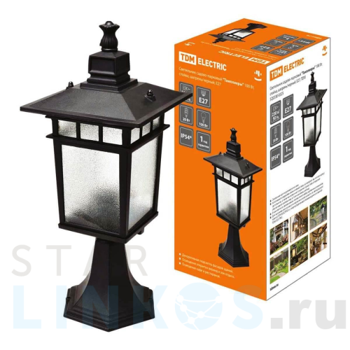 Купить с доставкой Уличный светильник TDM Electric Тамплиеры SQ0330-0325 в Туле