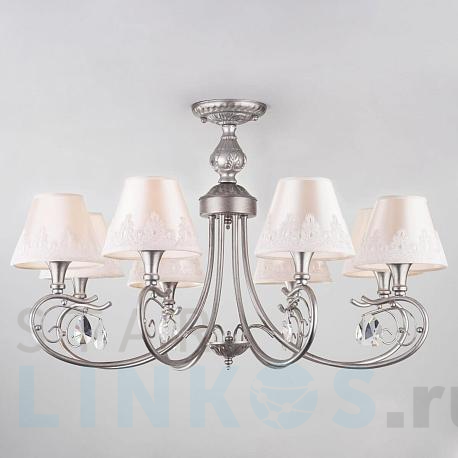 Купить Подвесная люстра Eurosvet 60069/8 серебро за 23 300 руб. в Туле фото 2 Купить с доставкой Подвесная люстра Eurosvet 60069/8 серебро в Туле фото 2