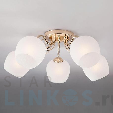 Купить Потолочный светильник Eurosvet 30138/5 золото за 6 930 руб. в Туле фото 2 Купить с доставкой Потолочный светильник Eurosvet 30138/5 золото в Туле фото 2