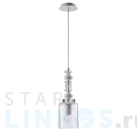 Купить Подвесной светильник Crystal Lux Mateo SP1 White за 6 900 руб. в Туле фото 2 Купить с доставкой Подвесной светильник Crystal Lux Mateo SP1 White в Туле фото 2
