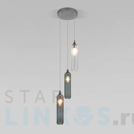 Купить Подвесная люстра Eurosvet Siesta 50252/3 хром за 20 000 руб. в Туле фото 2 Купить с доставкой Подвесная люстра Eurosvet Siesta 50252/3 хром в Туле фото 2