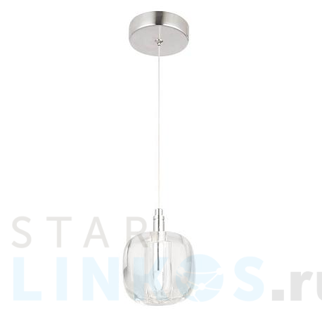 Купить Подвесной светильник Crystal Lux Box SP1 Chrome/Transparent за 5 900 руб. в Туле фото 2 Купить с доставкой Подвесной светильник Crystal Lux Box SP1 Chrome/Transparent в Туле фото 2